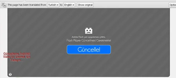 Sahte Adobe Flash Güncellemesi Türkiyedeki Kullanıcıları Vurdu manset