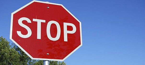 stop sign