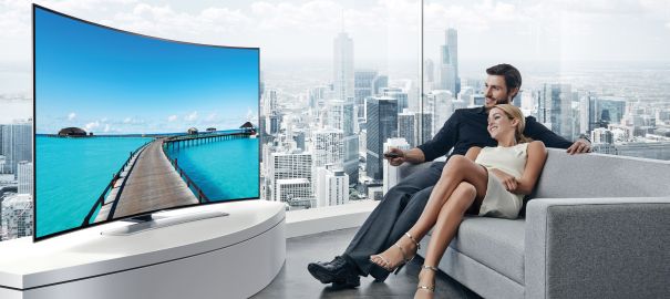 Samsung Curved UHD TV