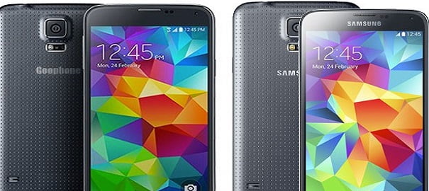 galaxy s5 vs goophone s5