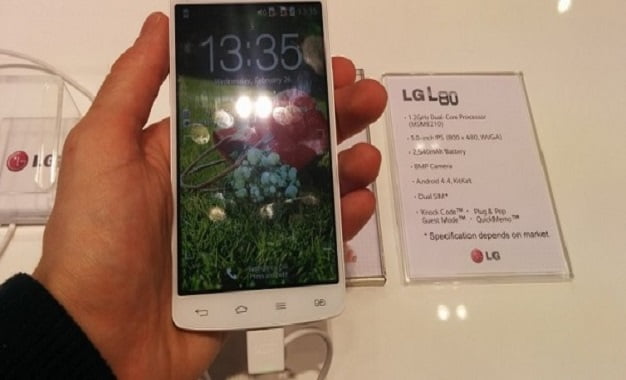 LGL80akıllıtelefonu