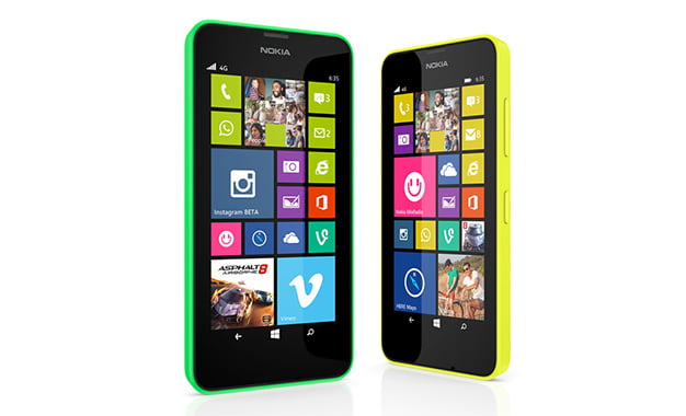 Lumia 630 ve Lumia 635 Resmen Tanıtıldı