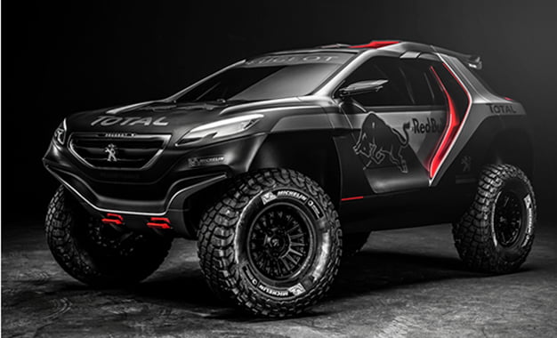 Peugeot 2015 Dakar Rallisine Hazır