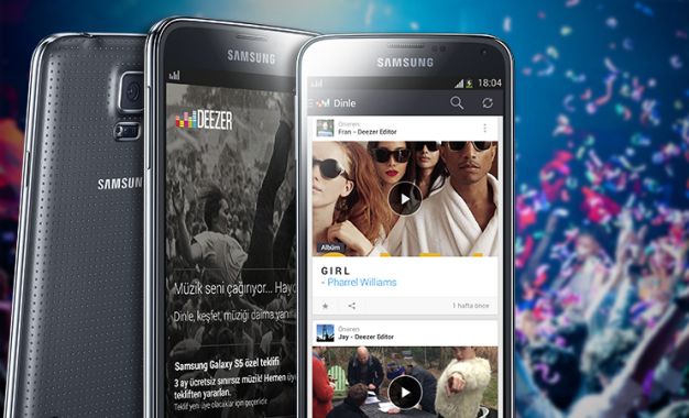 Samsung Deezer Gorsel
