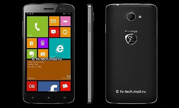 Prestigio’nun İlk Windows Phone Modeli Sızdırıldı