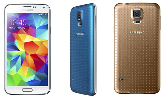 galaxy s5 colors
