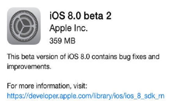 iOS8beta2