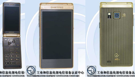 Samsung’un Kapaklı Androidi Göründü 1 kapakli samsung galaxy golden 2