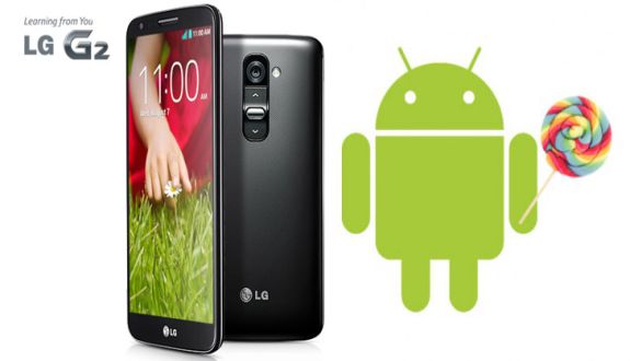 Android Lollipop LG G2’ye Geliyor!