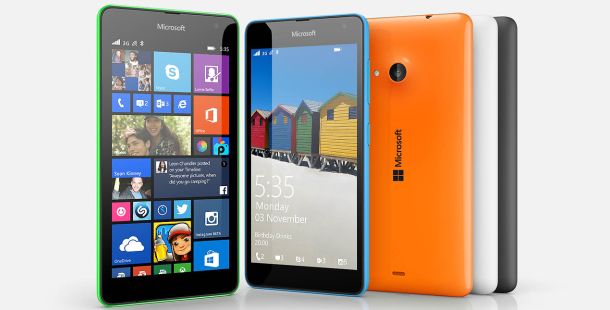 lumia 535 nokia microsoft
