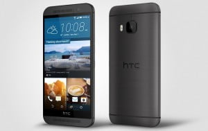 HTC One M9 Gunmetal Left