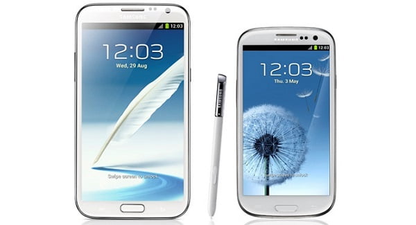 Galaxy Note 2 S3 Front original