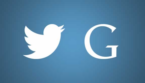 Google ve Twitterdan ortak calisma