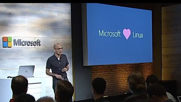microsoft linux aşkı