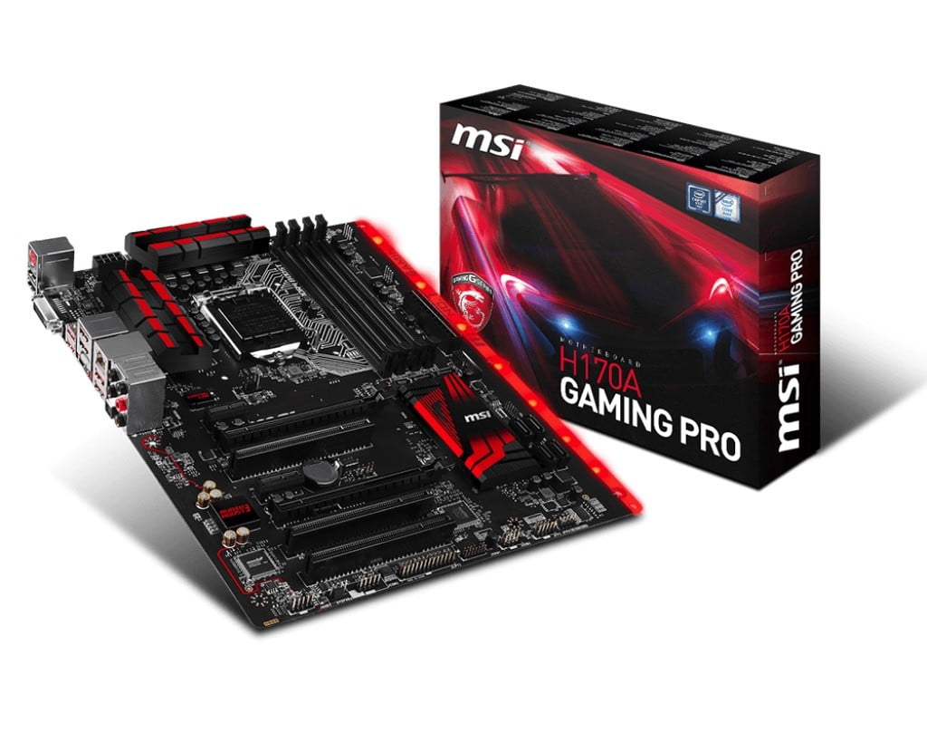 Msi H170A Gaming Pro anakartını güncelledi 1 msi1