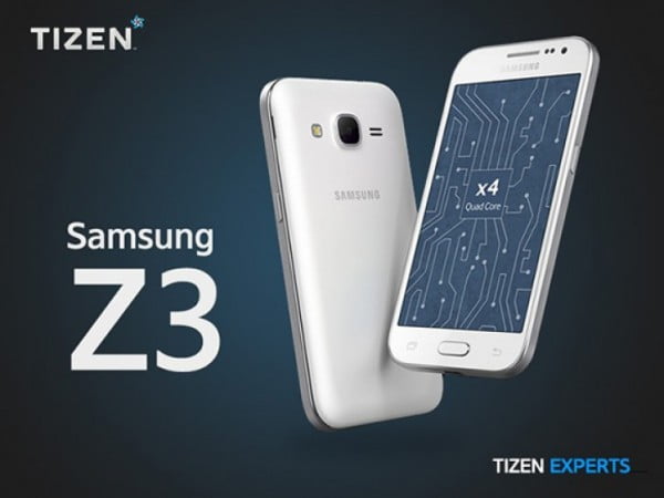 samsung z3 tizenli telefon
