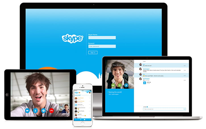 skype web surumu