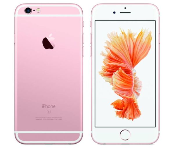 Apple iphone 6 S plus pembe