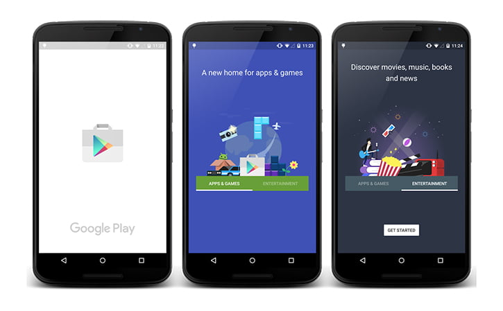 google play store tasarimi