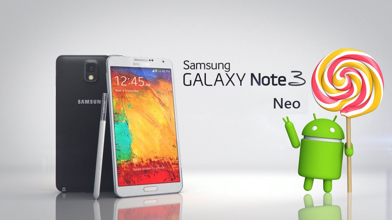 samsung galaxy note 3 neo lollipop