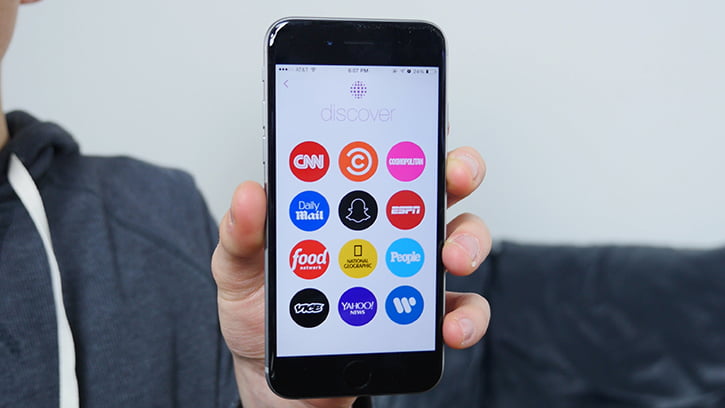 snapchat discover kapaniyor