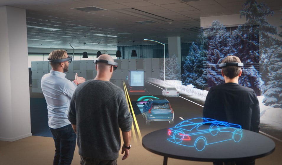 volvo hololens