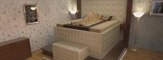 Depremden kurtaran yatak konsepti! - Video 1 deprem aninda koruyan yatak