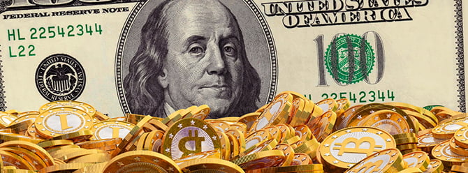 dolar ve bitcoin
