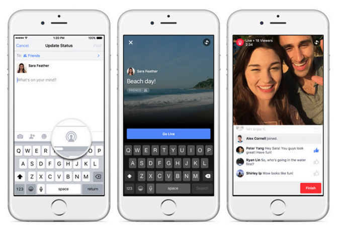 facebook canli yayin 1