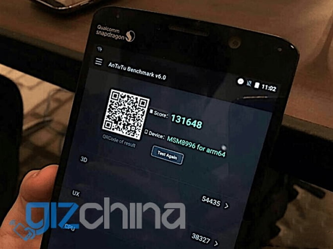 snapdragon 820 antutu testi