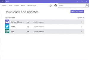 windows 10 3 uygulama güncelleştirmesi