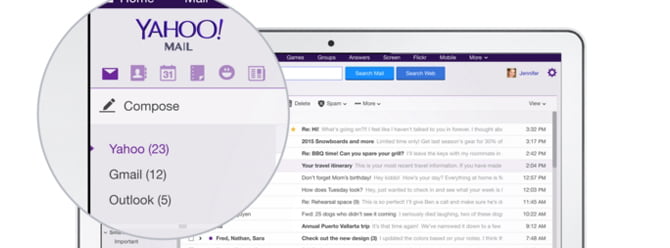 yahoo mail gmail destegi