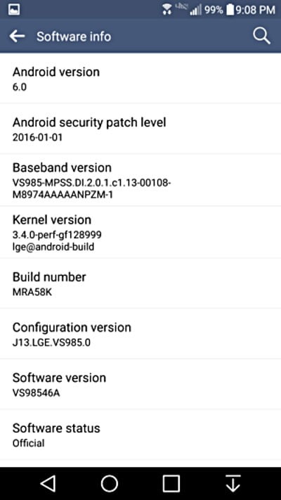 LG G3 Android 6.0 Marshmallow’u alacak