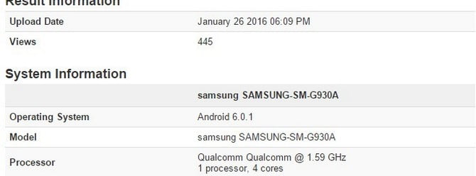 Samsung Galaxy S7’de hangi Yongaseti yer alacak
