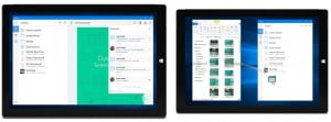 Dropbox Windows 10 tablet uygulaması
