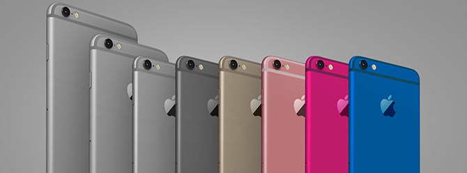 iphone 6c renkleri konsept