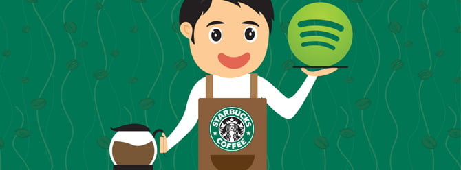 Spotify ve Starbucks ortak paydada buluştu! 1 Spotify ve Starbuck