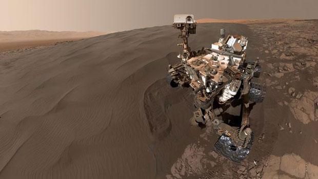 Bu da Mars Selfie’si