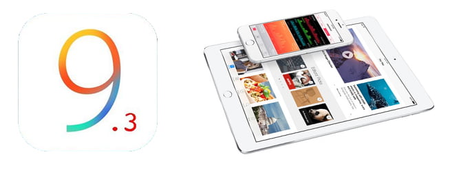 iOS 9.3 Beta 3 özellikleri