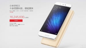 Xiaomi Mi5 rekor kırdı! 12 Xiaomi Mi5 rekor kırdı!