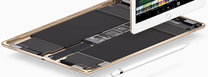 iPad Pro 9.7 2 GB RAM ile geliyor! 1 apple ipad pro 9 7 ici