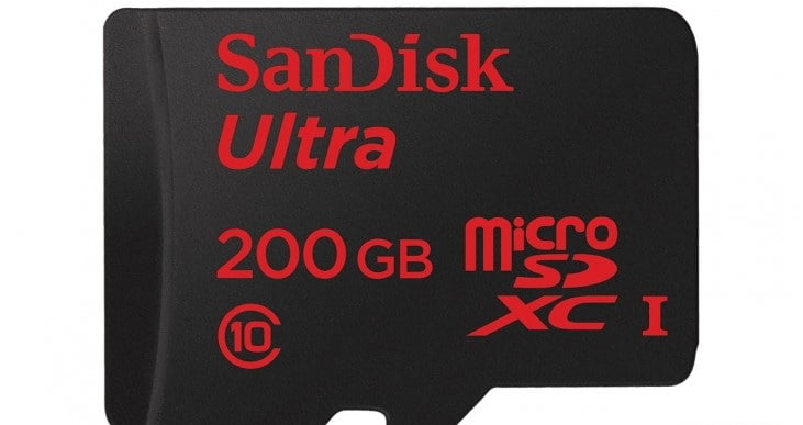Sandisk 200 GB Micro SD Artık Daha Ucuz!