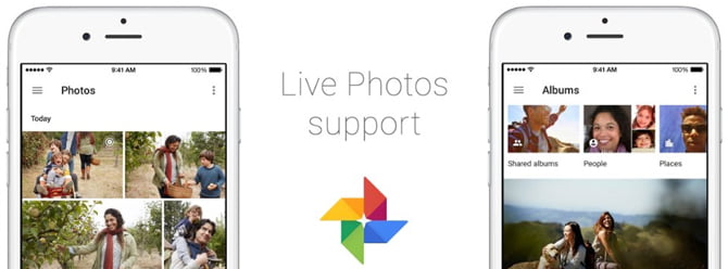 Google Fotoğraflar Live Photos