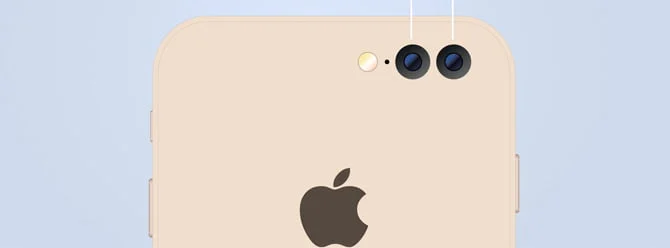 iPhone 7 çift kamera