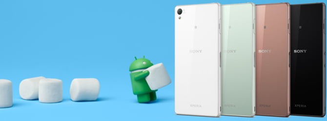 Sony Xperia Z5 için Marshmallow