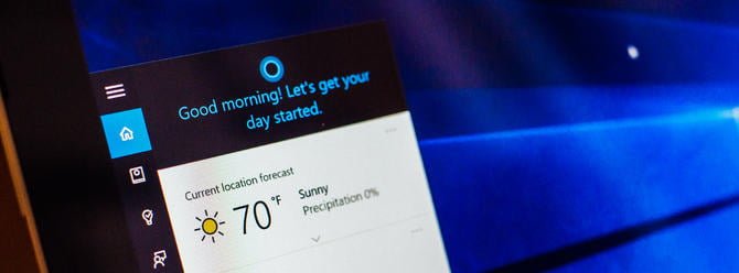 microsoft cortana windows 10