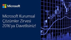 microsoft çözümler zirvesi 2016