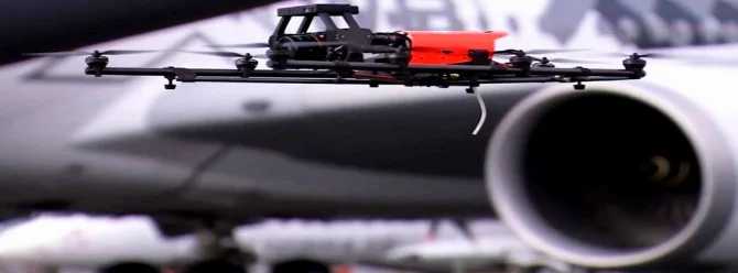Airbus uçakları drone ile muayene edecek 1 drone 4