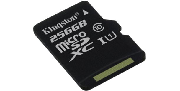 Kingston’dan 256 GB kapasiteli microSD kart
