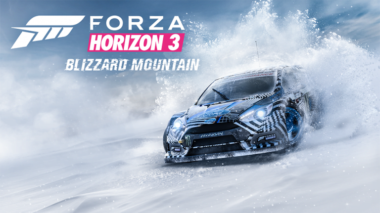 Forza Horizon 3 Blizzard Mountain Expansion Key Art hero